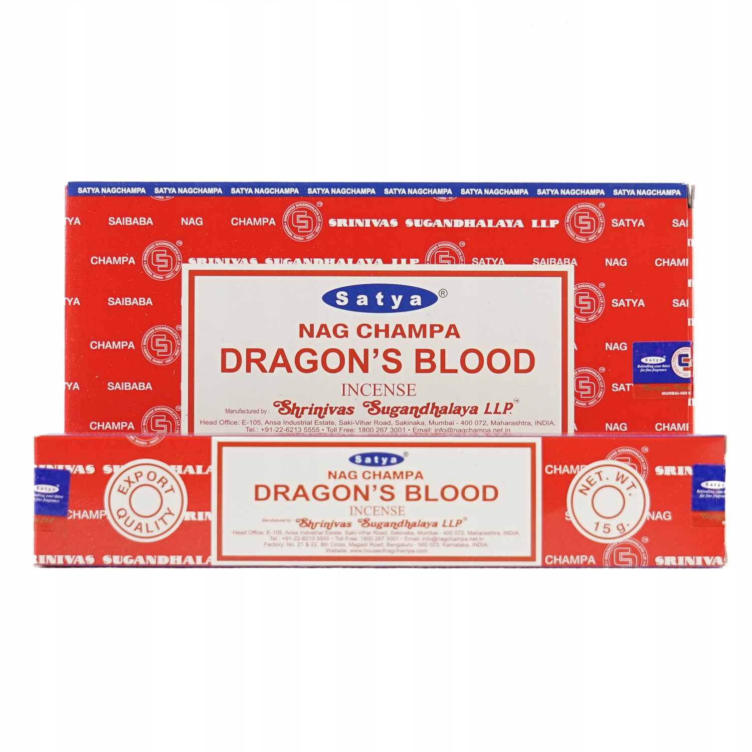 

Kadzidła kadzidełka Satya Nag Champa Dragon Blood