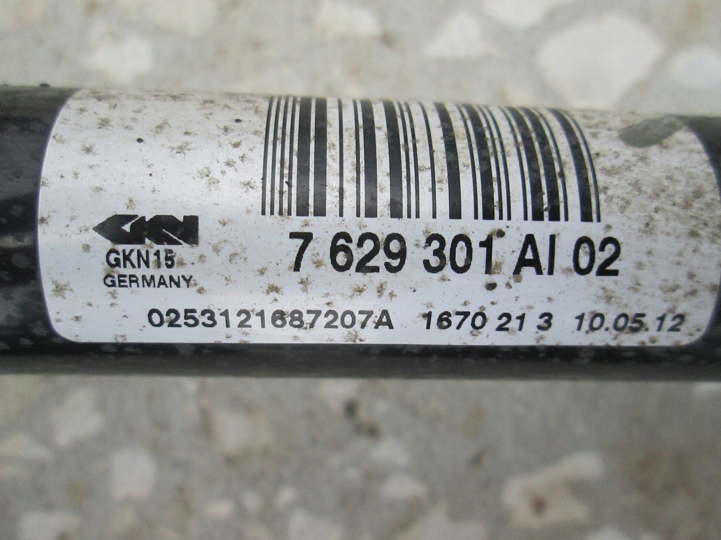 BMW F30 320 328 semi-axis rear left right joint