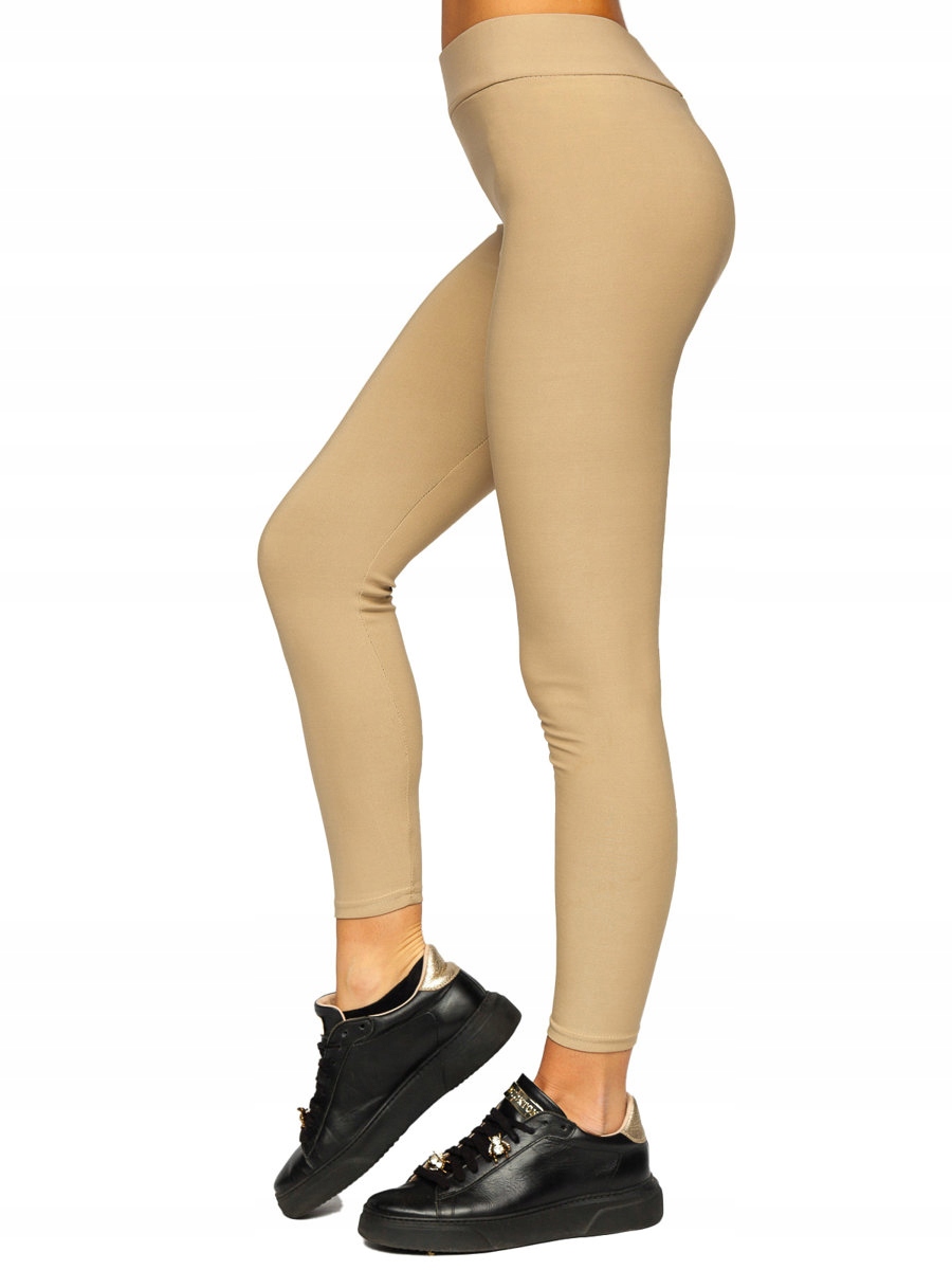 

Legginsy Damskie Getry Beżowe YW01053 Denley_xl