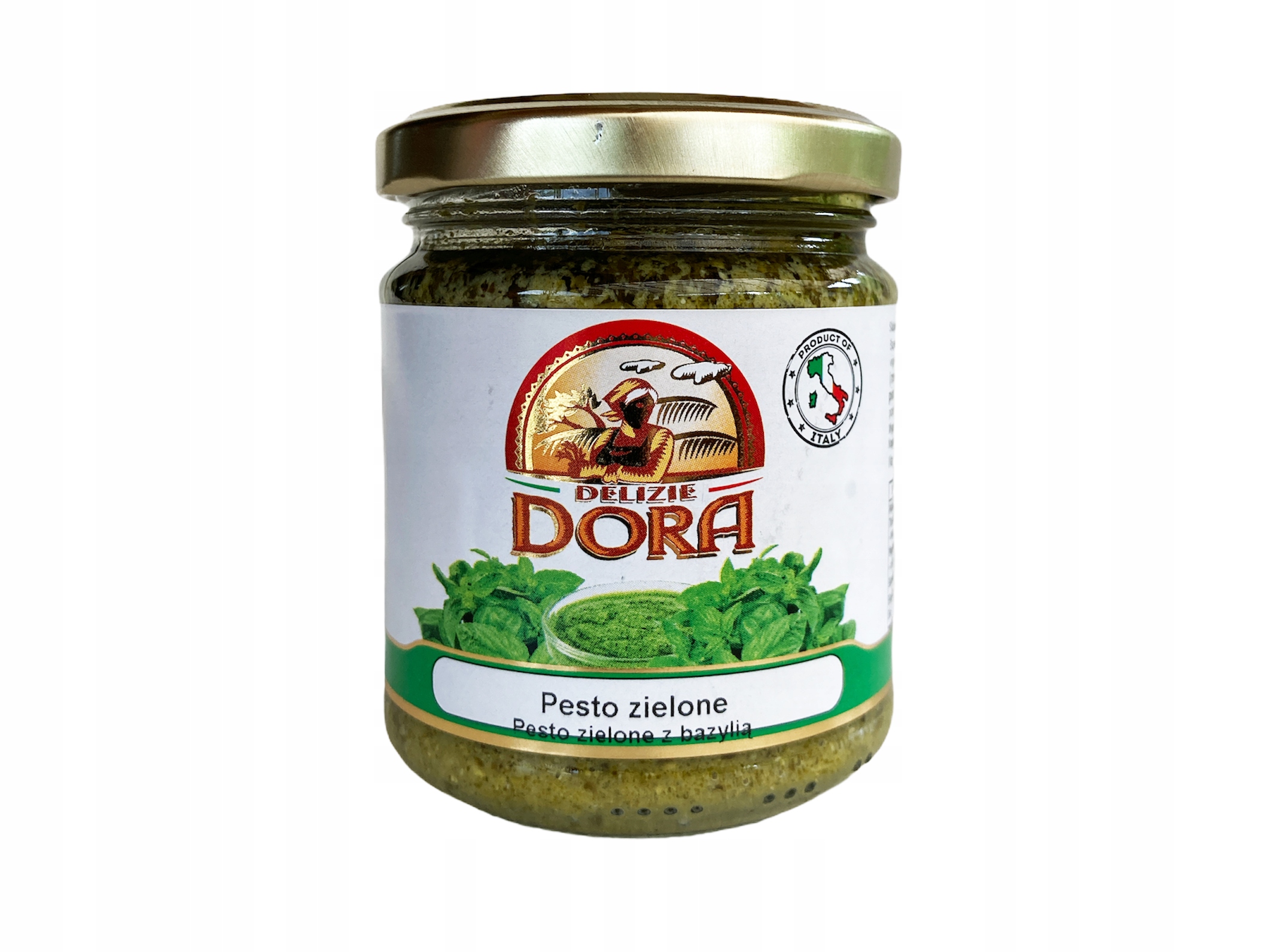 

Włoskie Pesto Zielone Z Bazylią 180G Dora