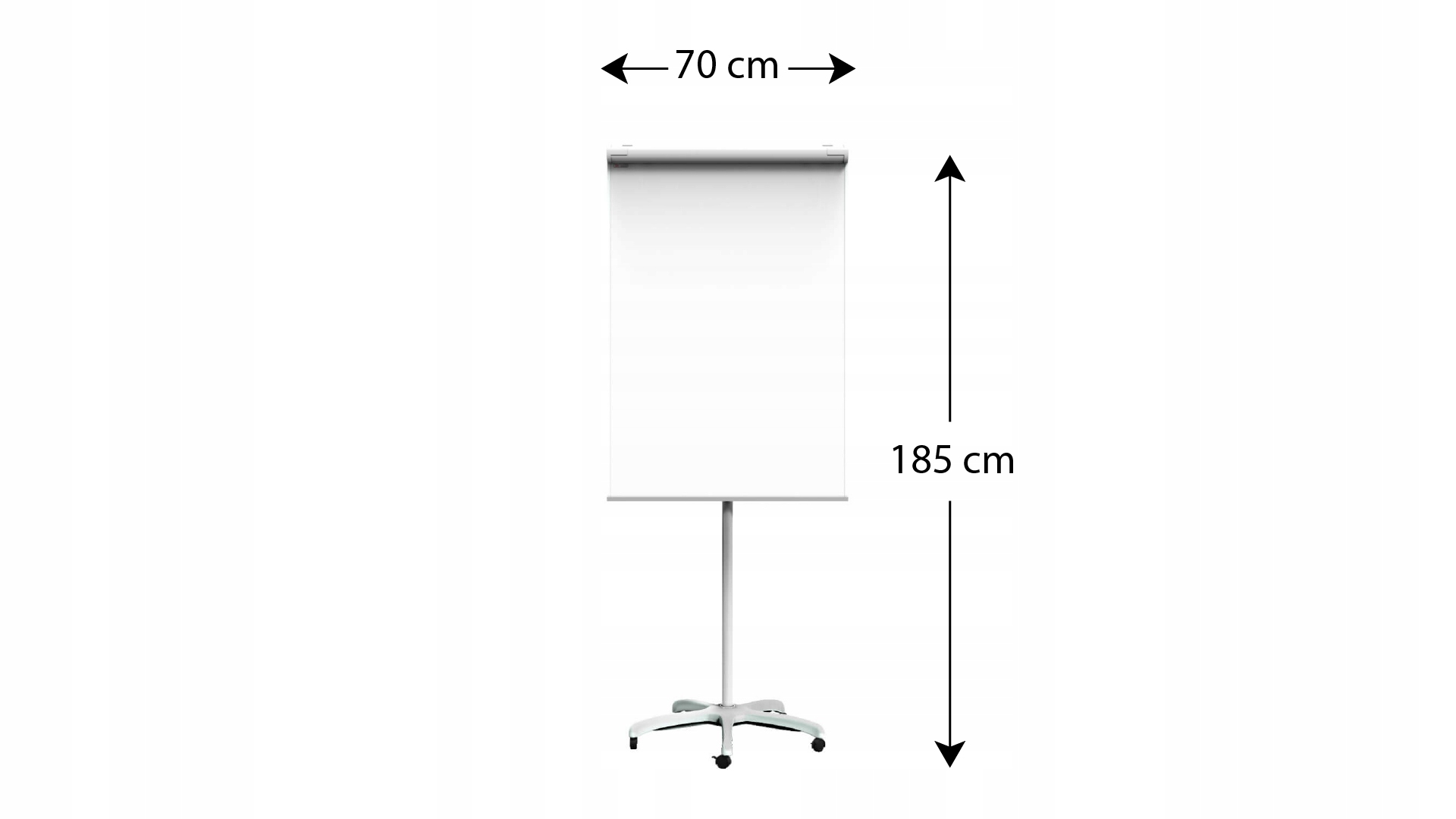 Flipchart magnetyczny mobilny 70x100 + GRATISY Rodzaj flipcharta na kółkach