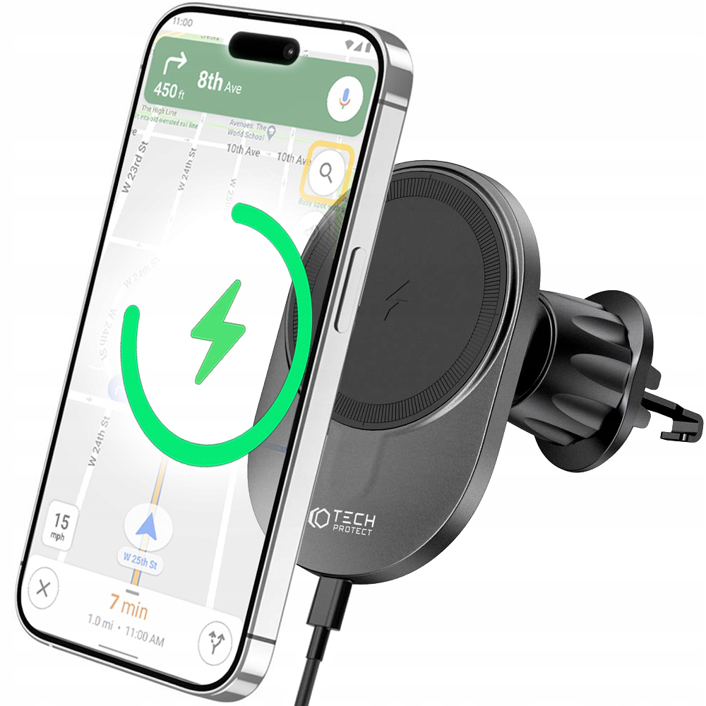 Uchwyt Samochodowy Ładowarka Do Telefonu Magsafe Do Iphone 13 14 15 16 17