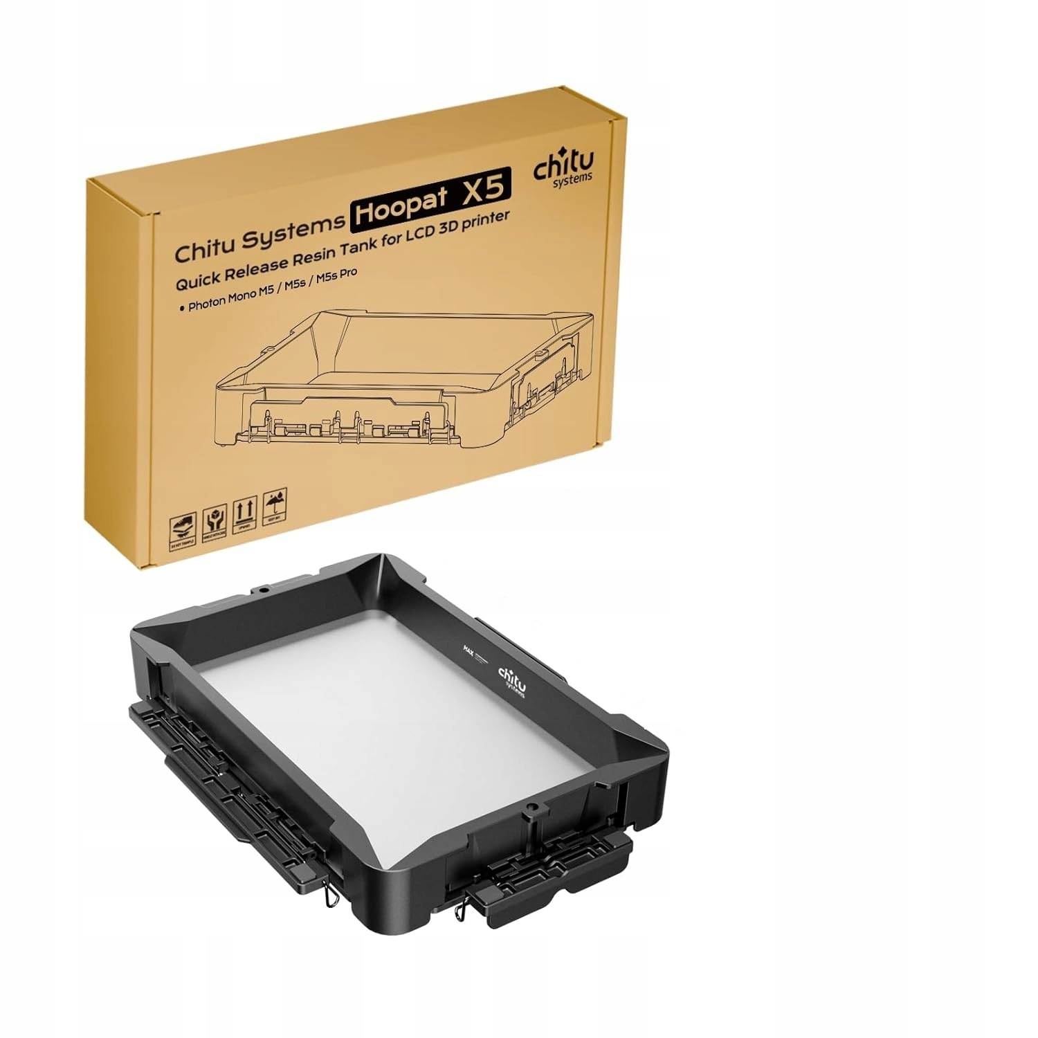 Zásobník na pryskyřici Chitu Hoopat X5 pro Anycubic Photon M5/M5s/M5 Pro
