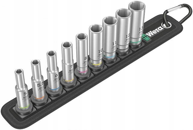 Sada Nástrčiek 1/4'' 5-13MM, 9CZ.
