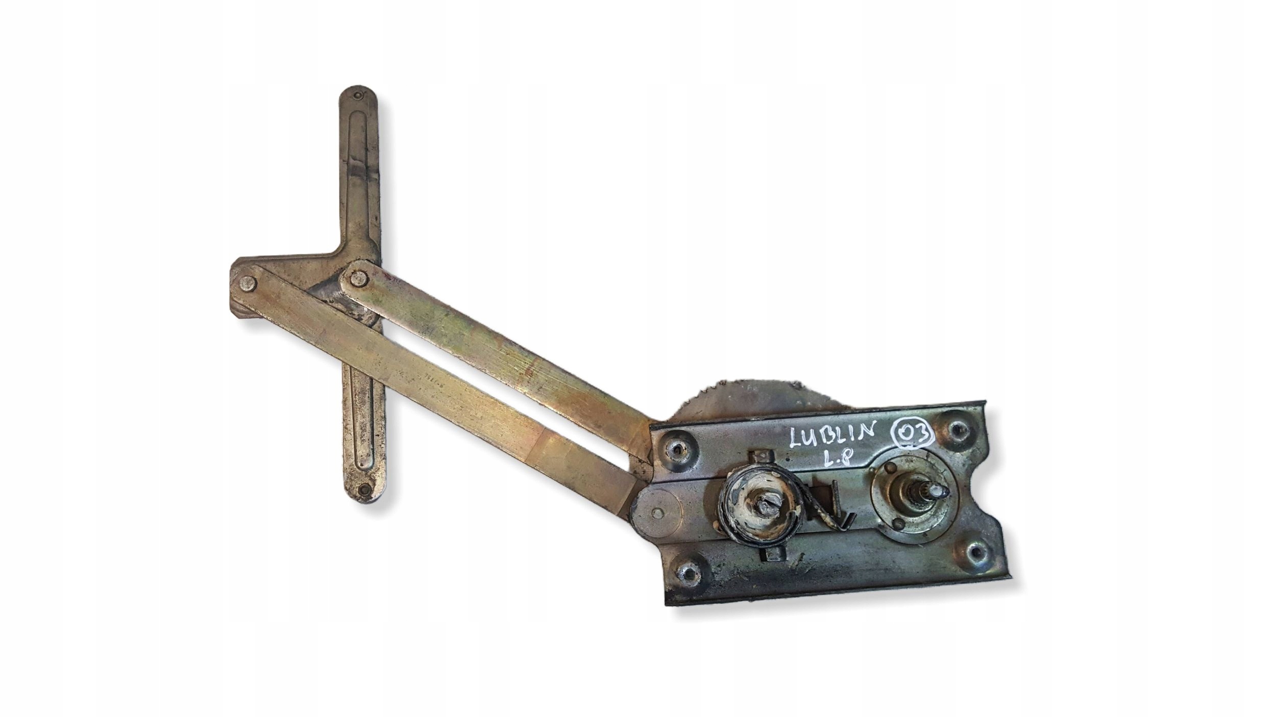 MECHANIZM SZYBY MANUALNY LEWY PRZÓD DAEWOO LUBLIN 97-