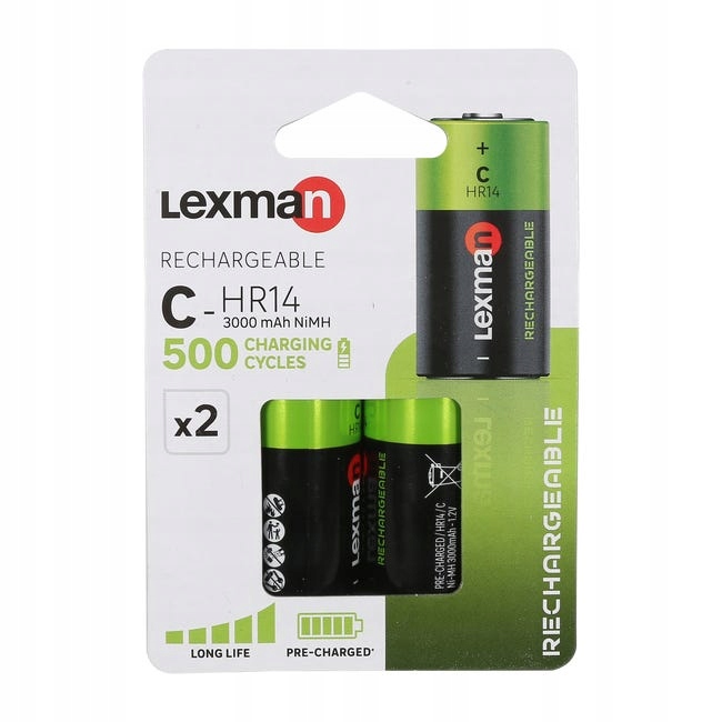 Aku Lexman L2 Hr14 3000Mah 2 szt