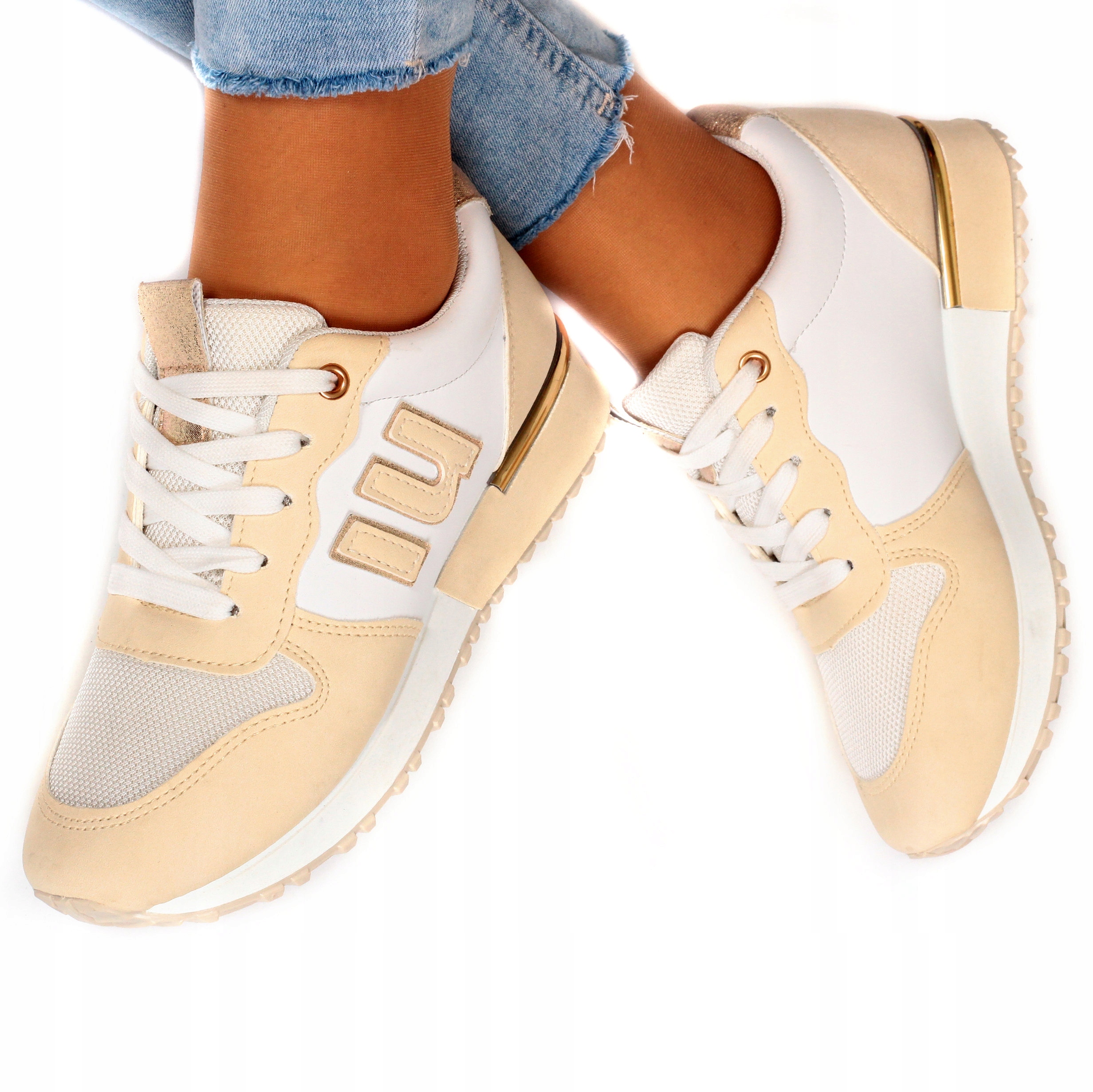 

Buty Damskie Sportowe Sneakersy Obuwie Wiązane