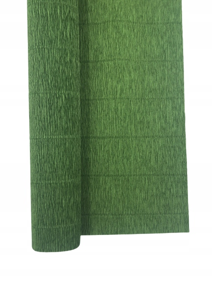 

Krepina włoska bibuła 591 leaf green zieleń liści