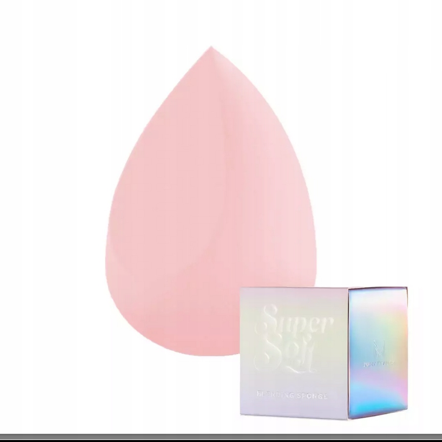 Gąbka blender do makijażu w ekologicznym opakowaniu SINGLE CUT 2 DIRTY ROSE