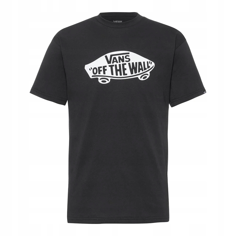 Pánske tričko čierne old skool VANS WALL BOARD TEE VN000FSBBLK L