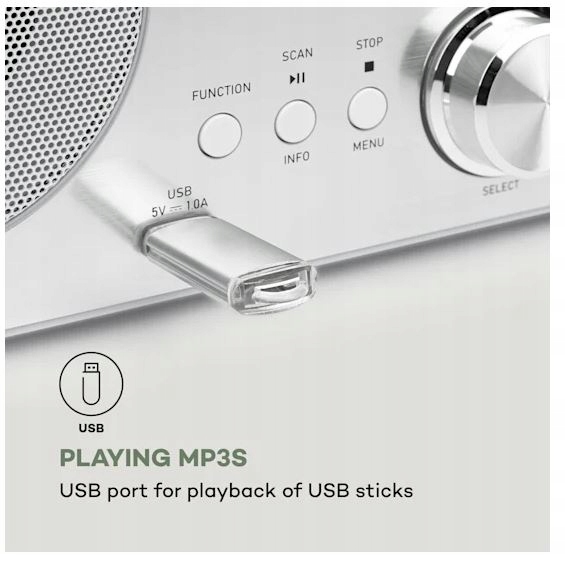 HARVARD WIEŻA SYSTEM KOMPAKTOWY RADIO INTERNETOWE DAB+ FM CD BLUETOOTH USB Rodzaj cyfrowy