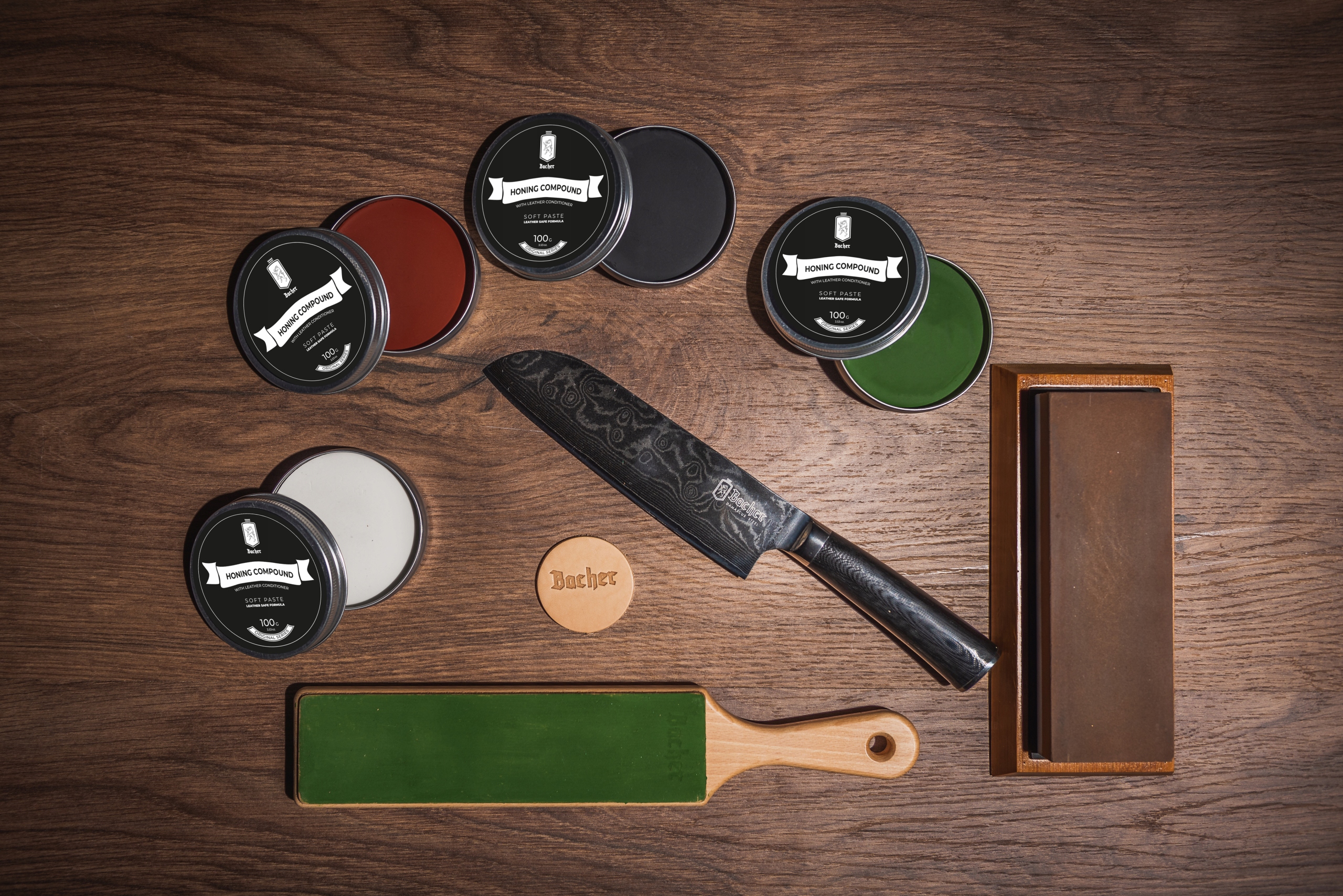 Pasta polerska BACHER do polerowania noża ultra fine 12000 100g Rodzaj ręczne