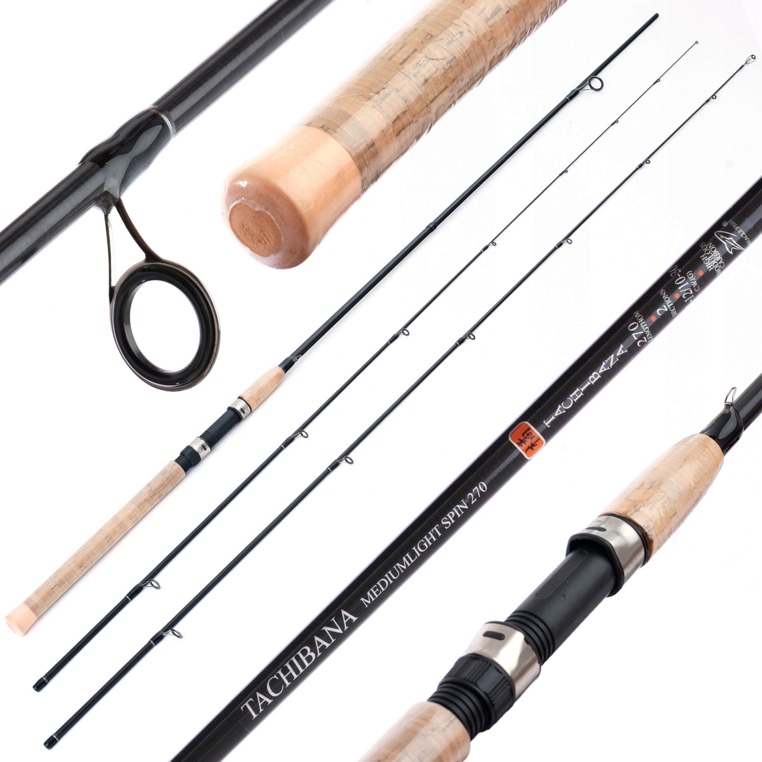 

Wędka Tachibana Medium Light Spin 2,4 3-12/10-30G