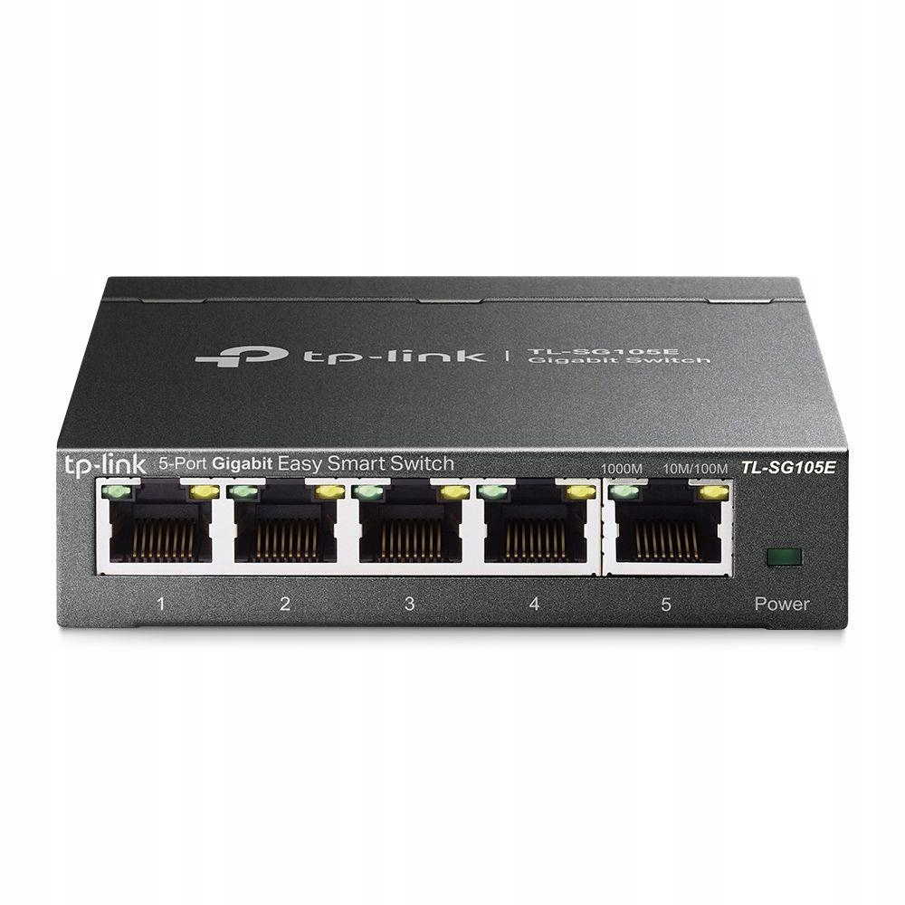 TP-Link TL-SG105E V5 Zarządzalny przełącznik z 5x portami Gigabit RJ-45