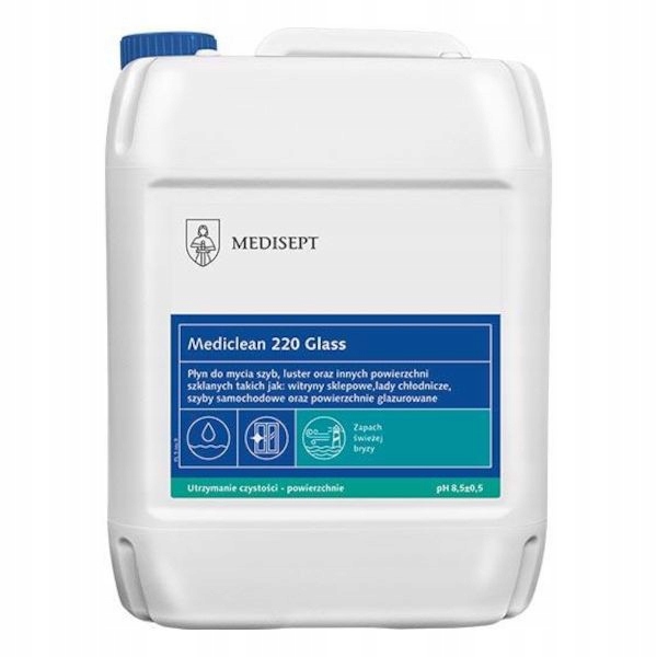 Mediclean 220 Glass 5L 1szt