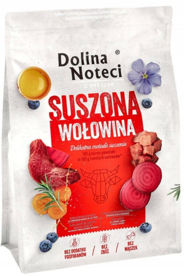 Levně Dolina Noteci Premium suché krmivo pro psy Hovězí 3 kg