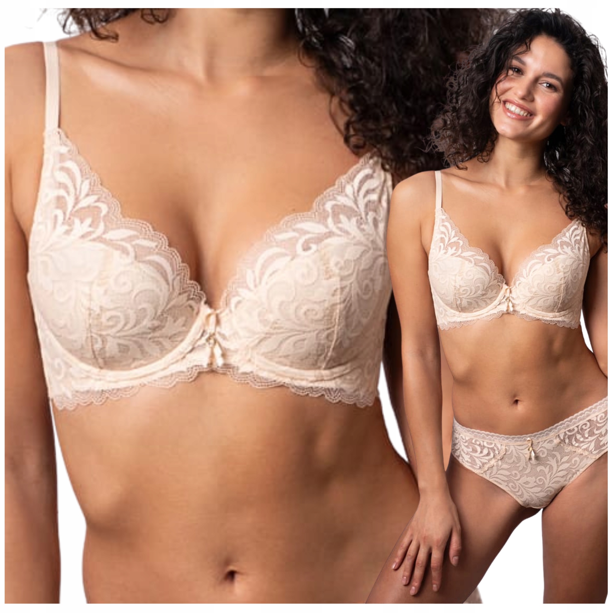 Podprsenka Agio Pocket Up DB-9316 Béžová 70F