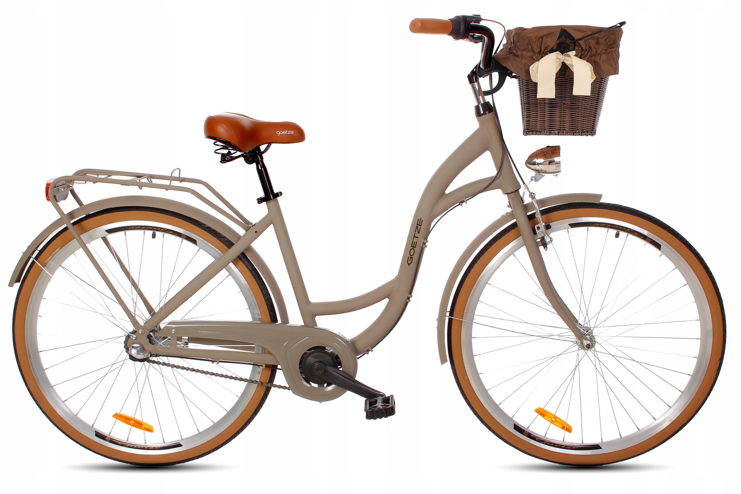 Rower Goetze Style 28 3b Alu lekki Nexus kosz