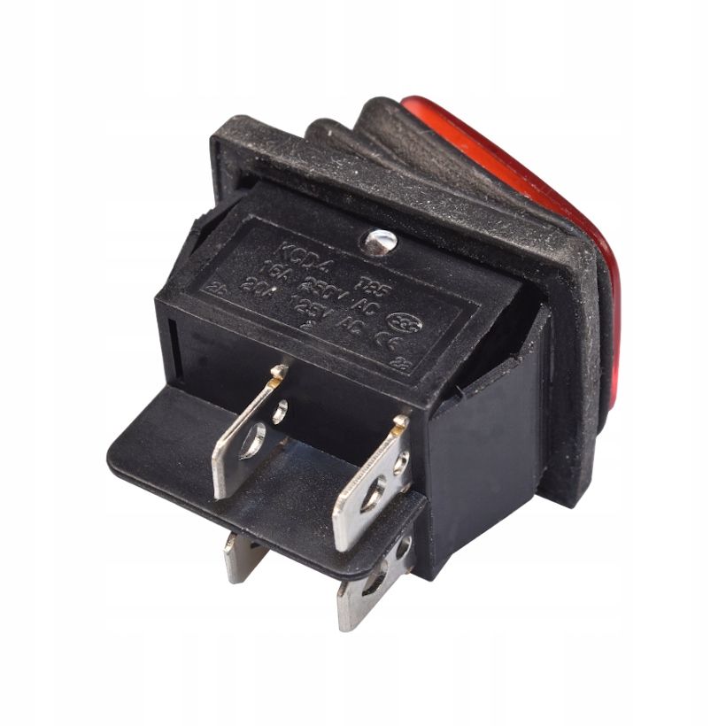 Przełącznik Kołyskowy 230V Zielony Włącznik KCD4 Stan opakowania oryginalne