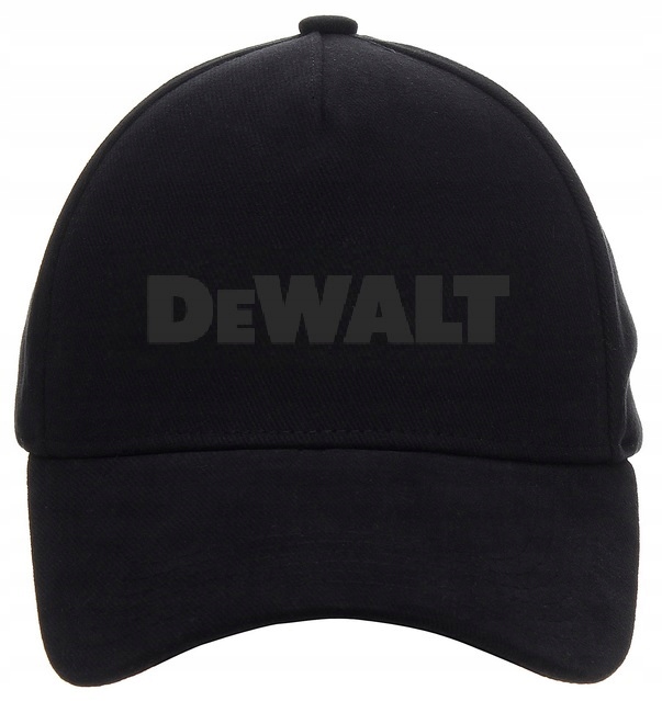 

Czapka Z Daszkiem Z Logo DeWALT Regulowana Czarna