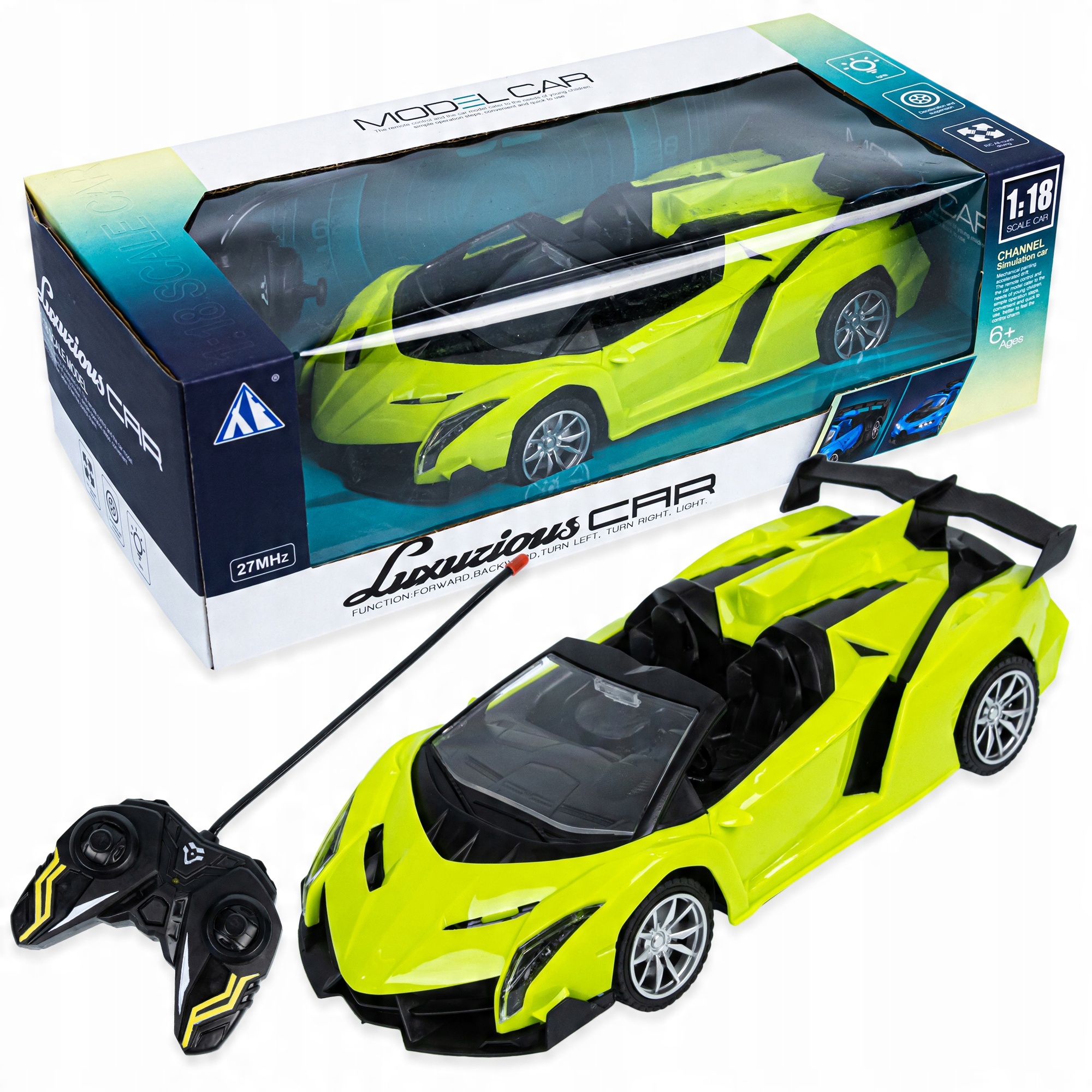 

Samochód Zdalnie Sterowany Rc Auto Na Pilot Duży
