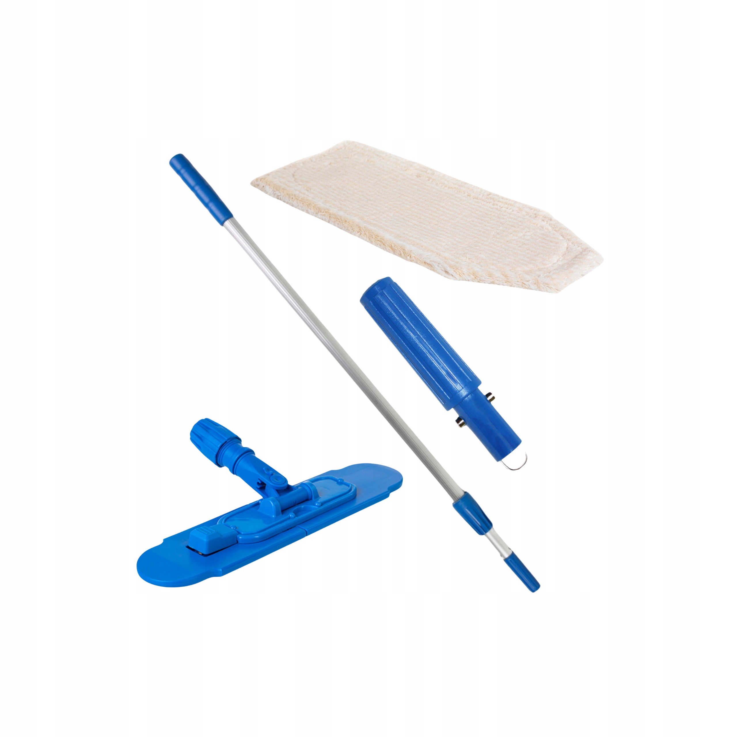 Levně Podlahová sada Kij+Vložka na mytí okenních panelů Čalounění za mokra Raypath