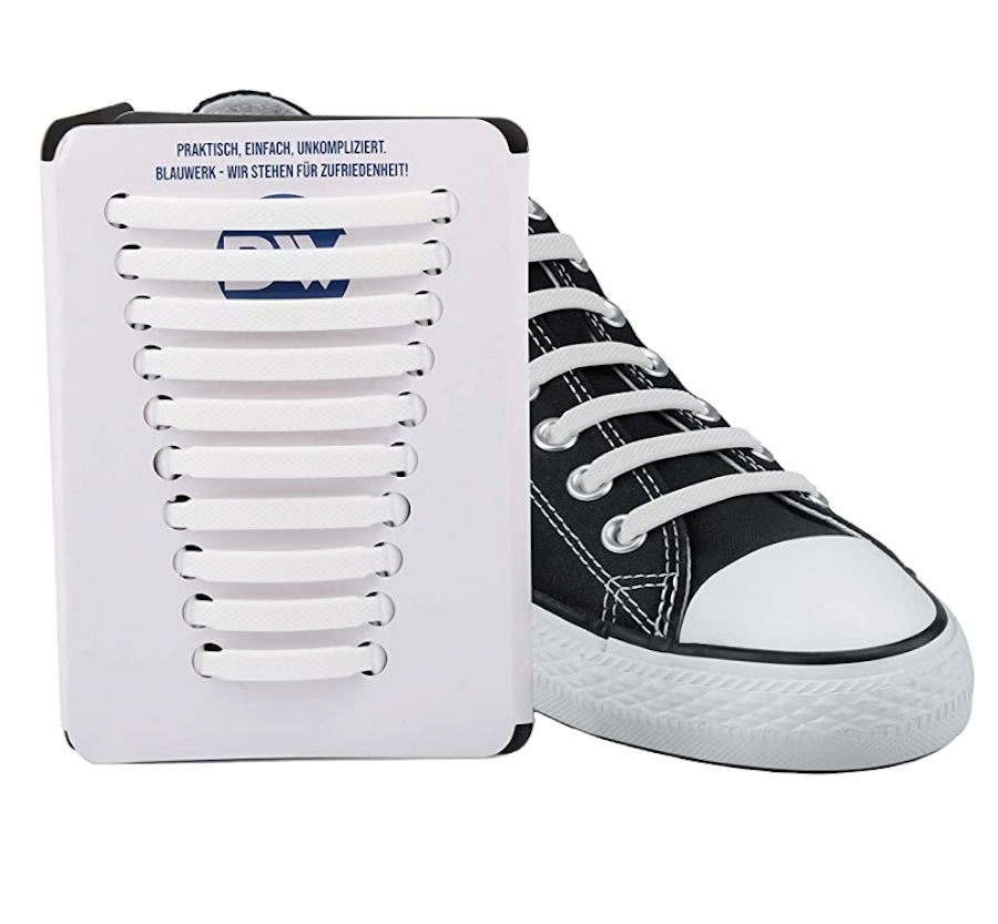 

Sznurówki Silikonowe Bez Wiązania 20szt Białe