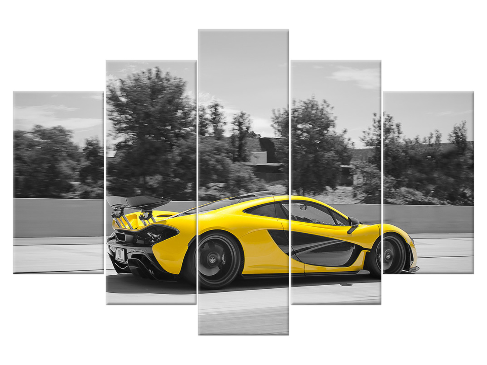 

Obraz Żółty McLaren P1 - Axion23 150x100 Niebo