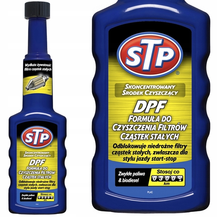 STP DPF czyszczenie filtrów cząstek stałych 200ml