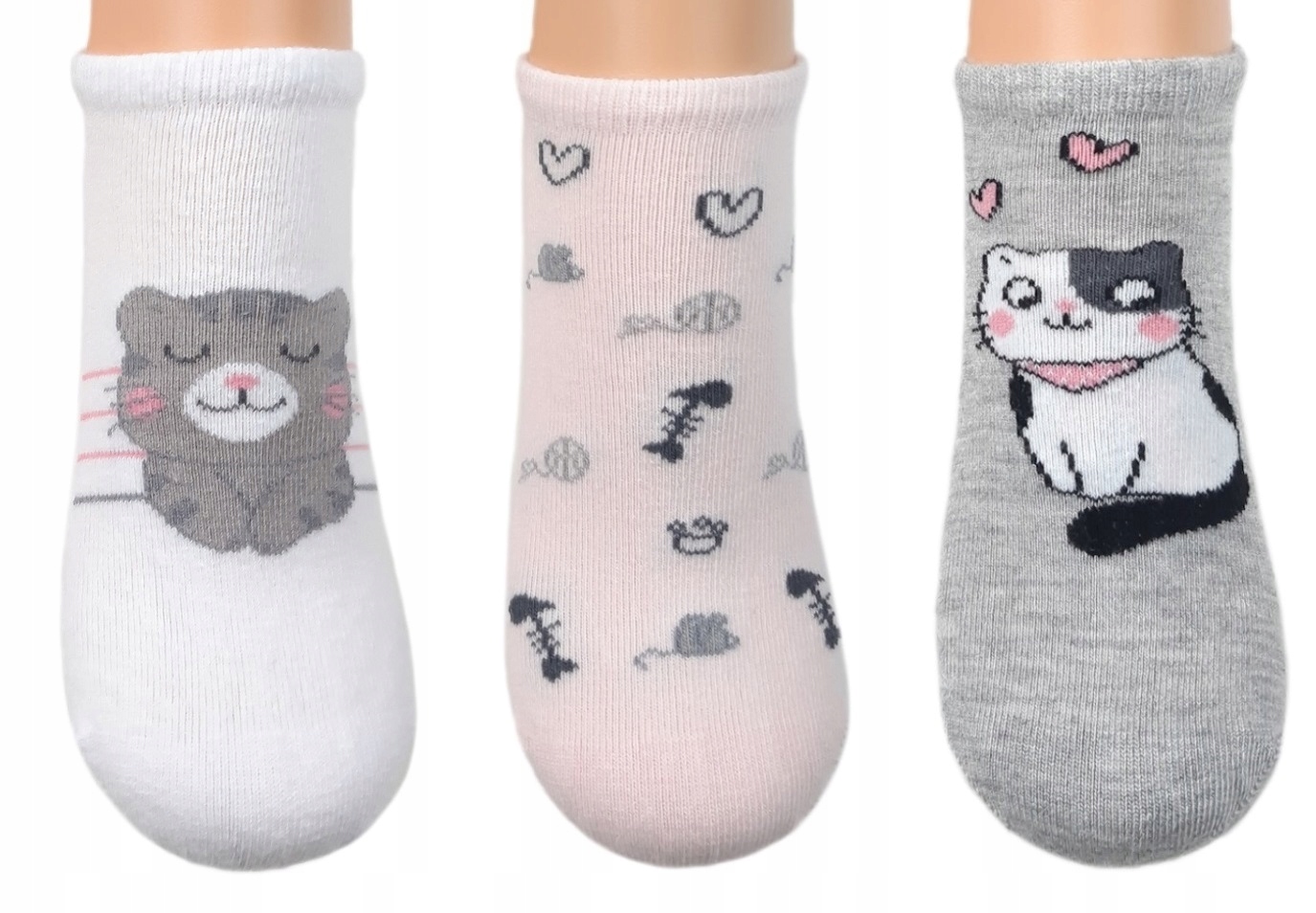 

Katamino - 3x Skarpetki Stopki Kot Kotki 28-30