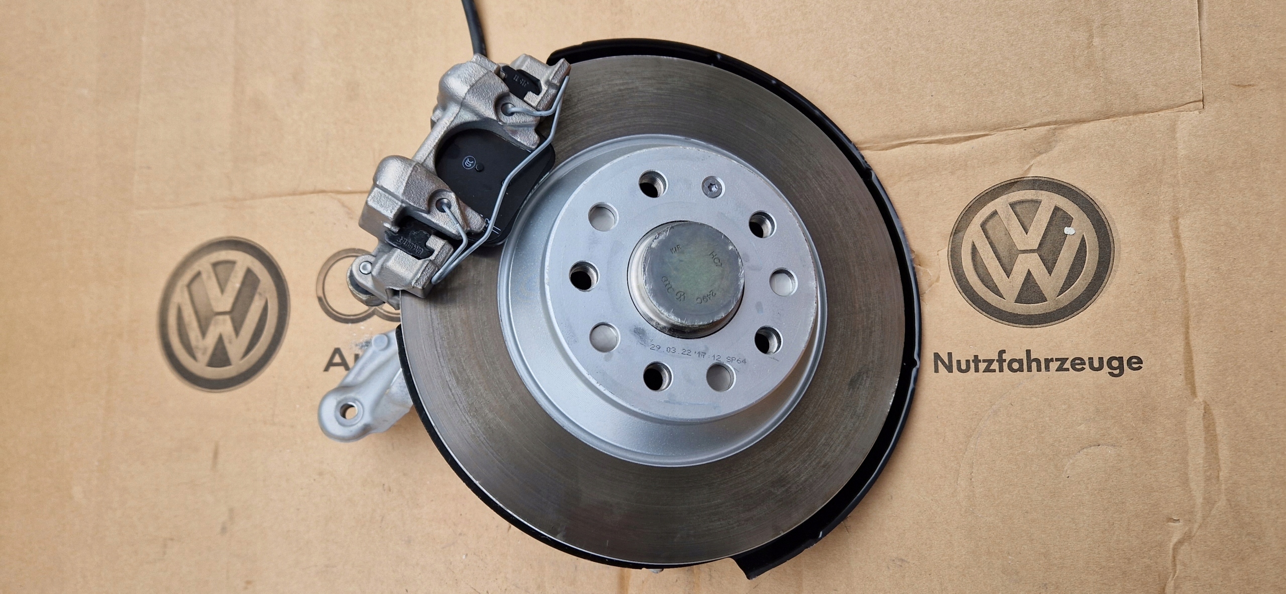 swing caliper 5QF505435A 3Q0615405AG VW SKODA