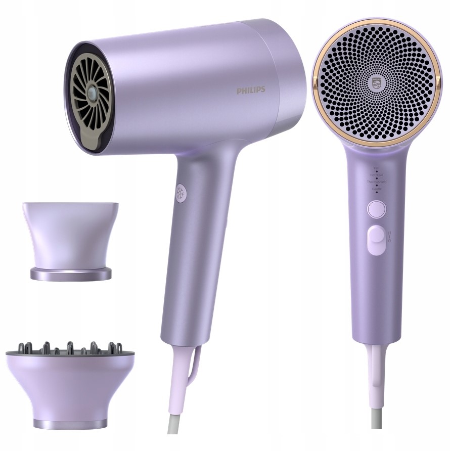 Suszarka do włosów ThermoShield Advanced jonizacja 1800W Philips BHD720/10