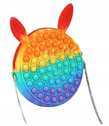 TOREBKA POP IT! DZIECĘCA PORTFELIK SENSORYCZNA