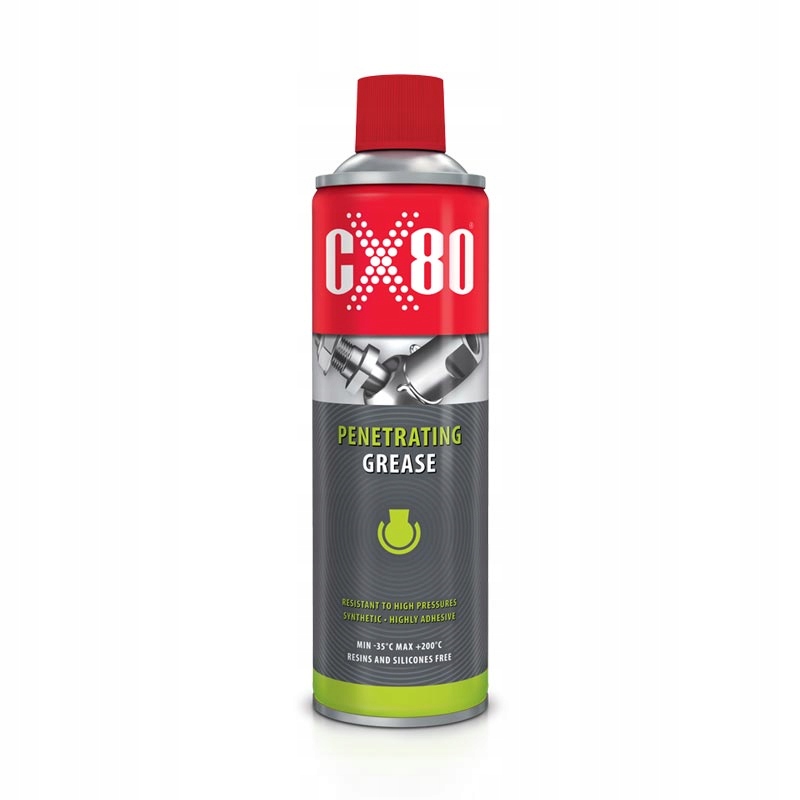 CX80 Smar penetrujący w sprayu syntetyczny wysokotemperaturowy 500ml