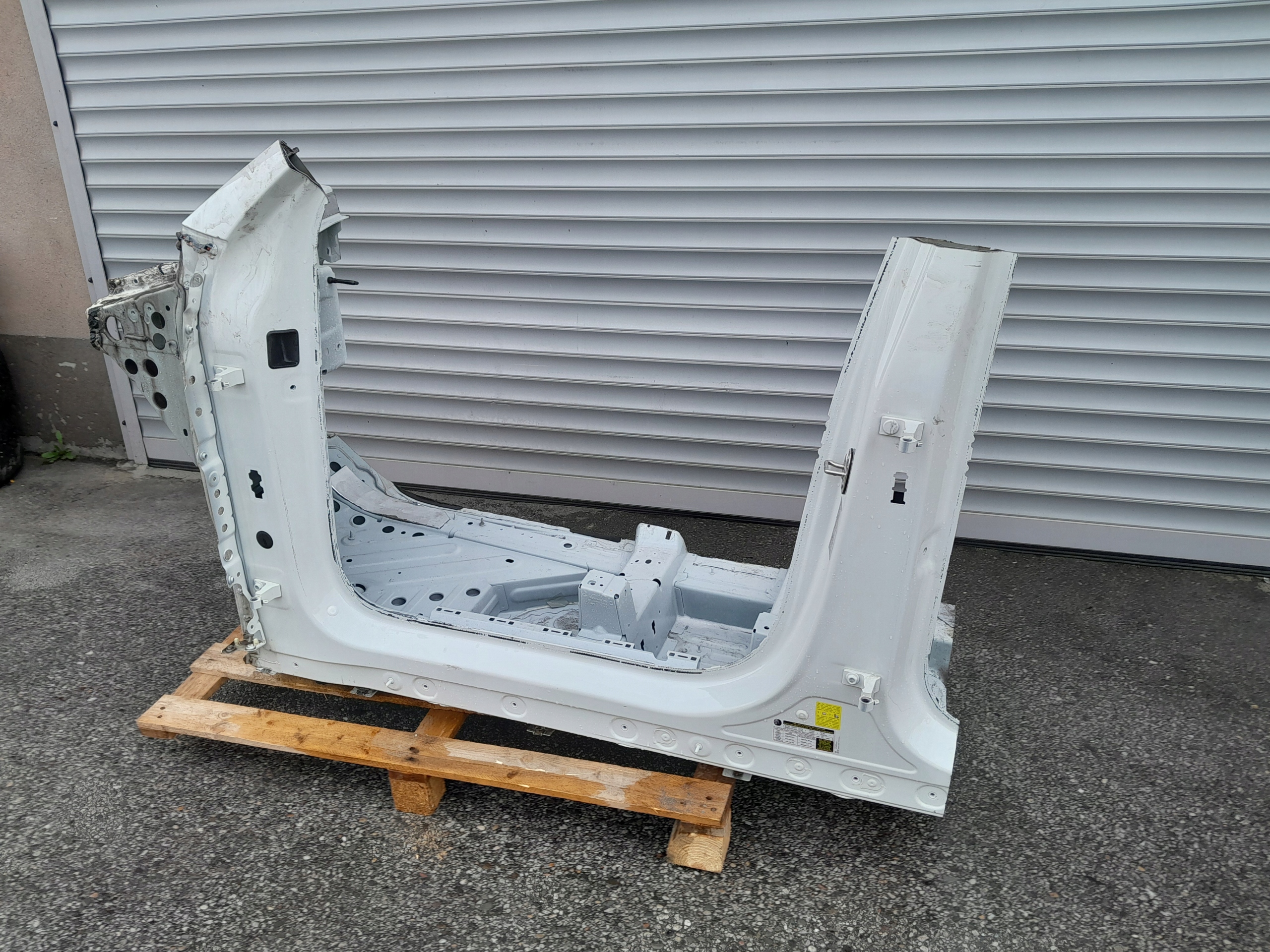 PORSCHE CAYENNE 9Y quarter fender pillar threshold left front LC9A