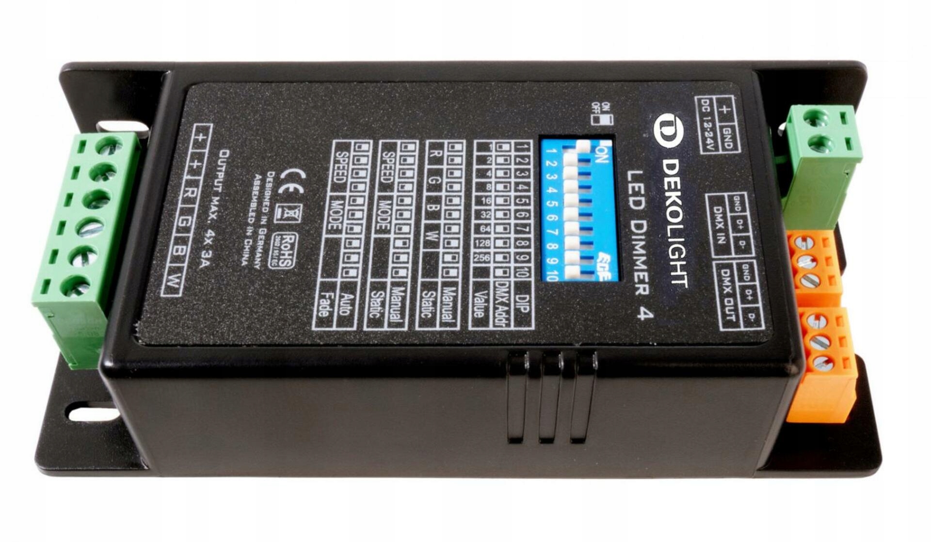 Light Impressions KapegoLED riadiaca jednotka Led stmievač 4 12-24V DC DMX512