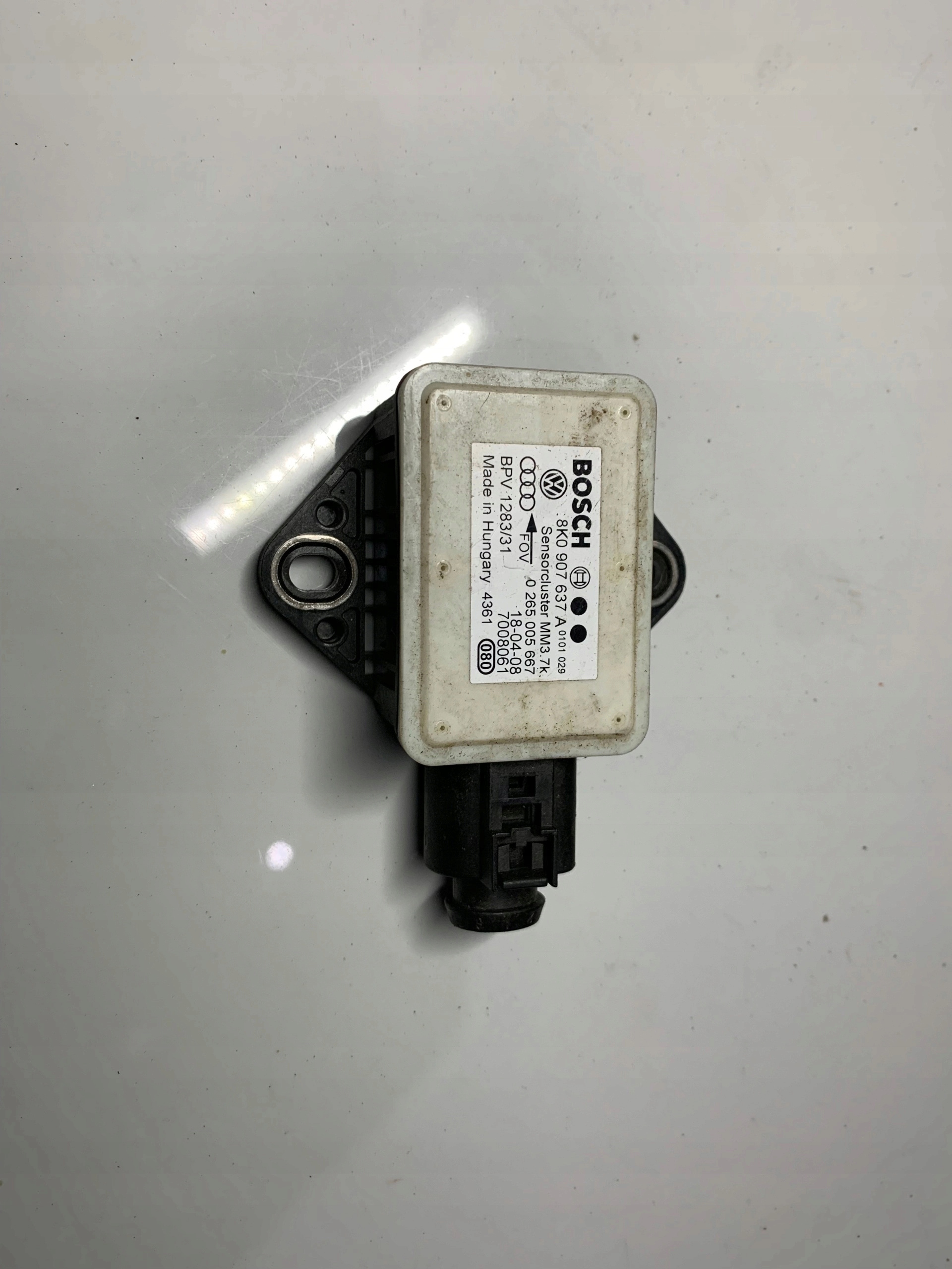 Moduł czujnik ESP sensor Audi A4 B8 8K0907637A