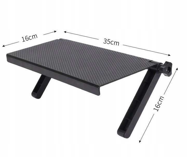 PÓŁKA NAKŁADANA NA MONITOR TELEWIZOR EKRAN TV DVBT Model PL4
