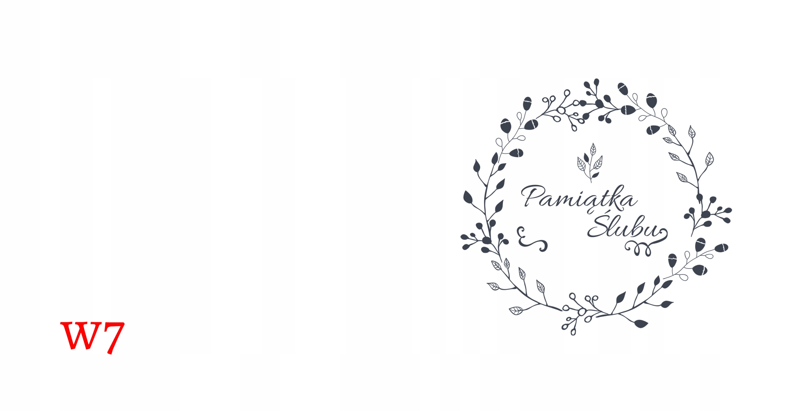 Etui pudełko na Pendrive NASZ ŚLUB - 5 wzorów! Kod producenta 01