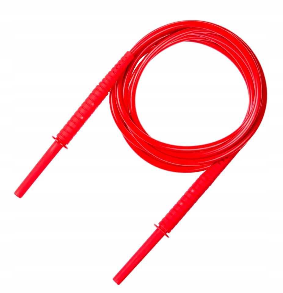 Sonel Kabel 5,0 m červený 11 kV banánkové konektory WAPRZ005REBB10K