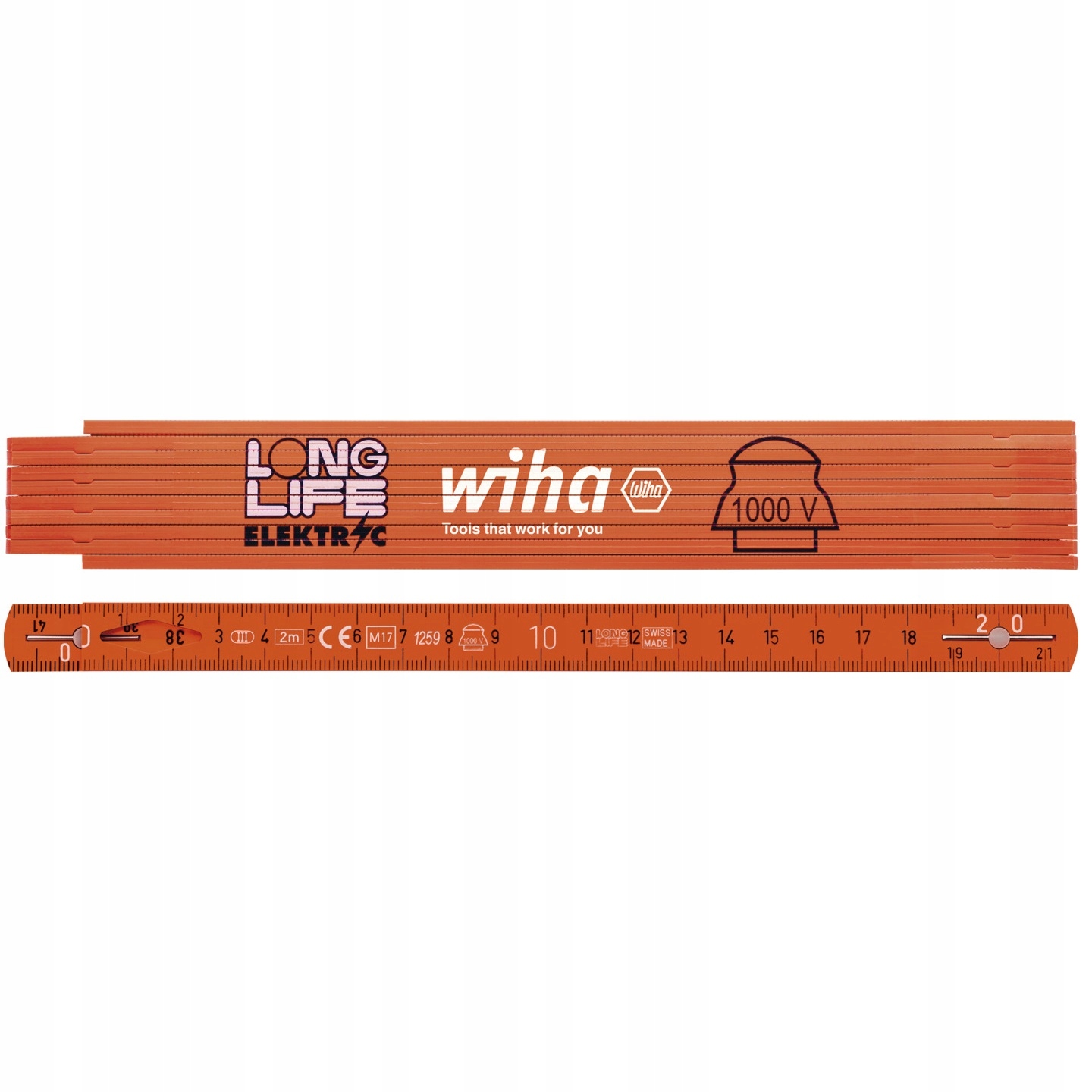 

Miara Składana Dla Elektryków Longlife 2m Wiha