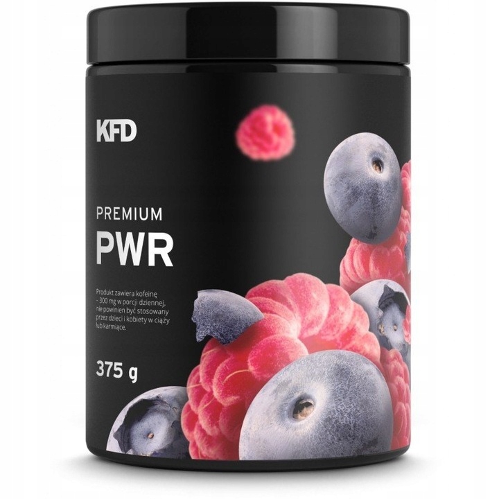 KFD PREMIUM PRE-WORKOUT 375 G MALINA-JAGODA