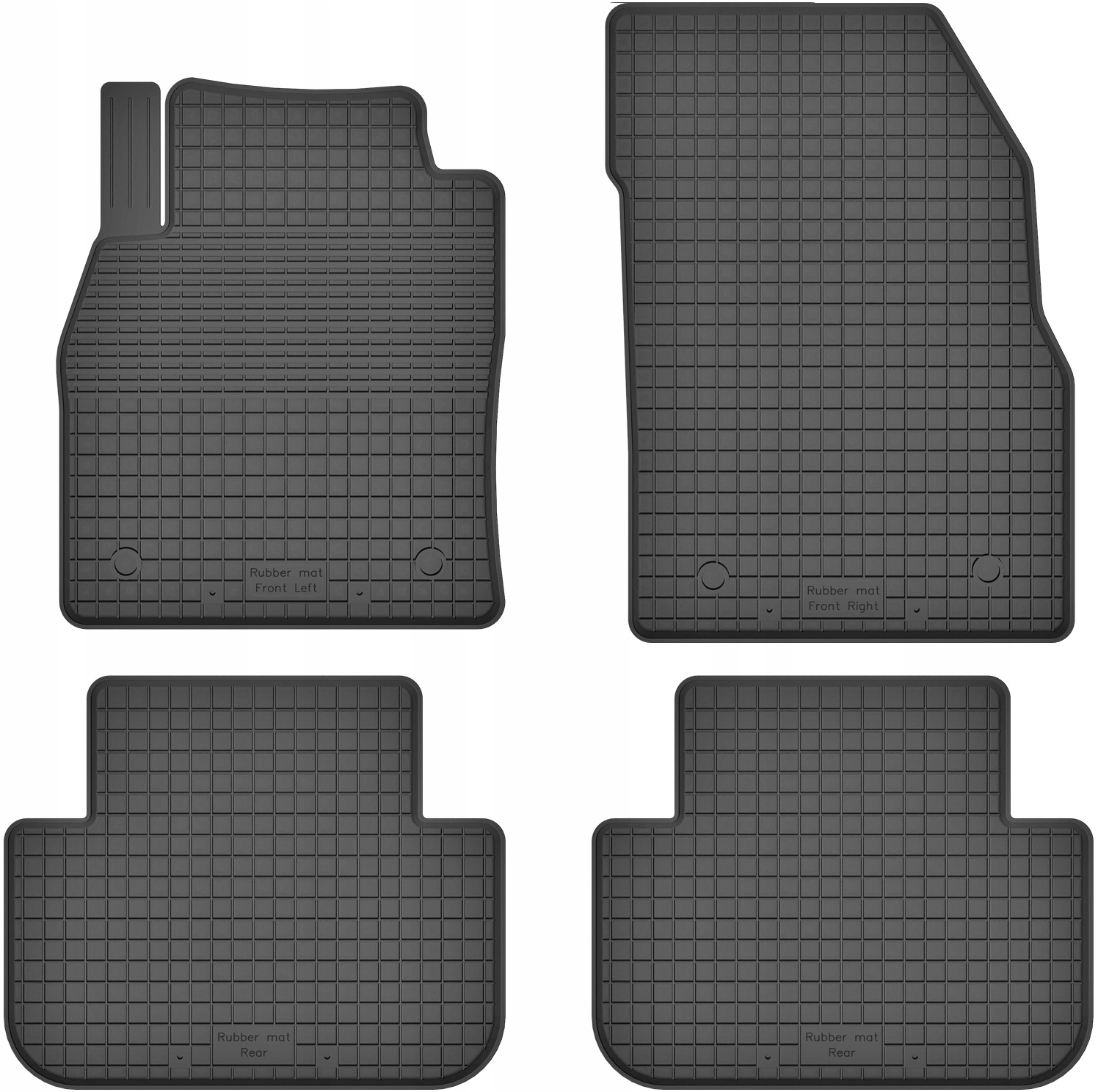 

Dywaniki gumowe kpl do Renault Scenic 2 II 03-09