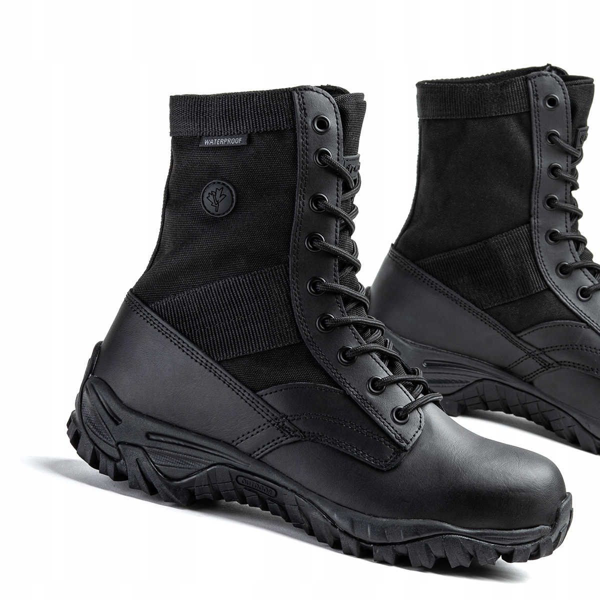 Buty wojskowe WODOODPORNE jungle SKÓRZANE Vemont Długość wkładki 30.7 cm