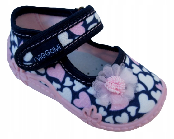 

Viggami Kapcie Balerinki Ada Skórzana Wkładka R.27