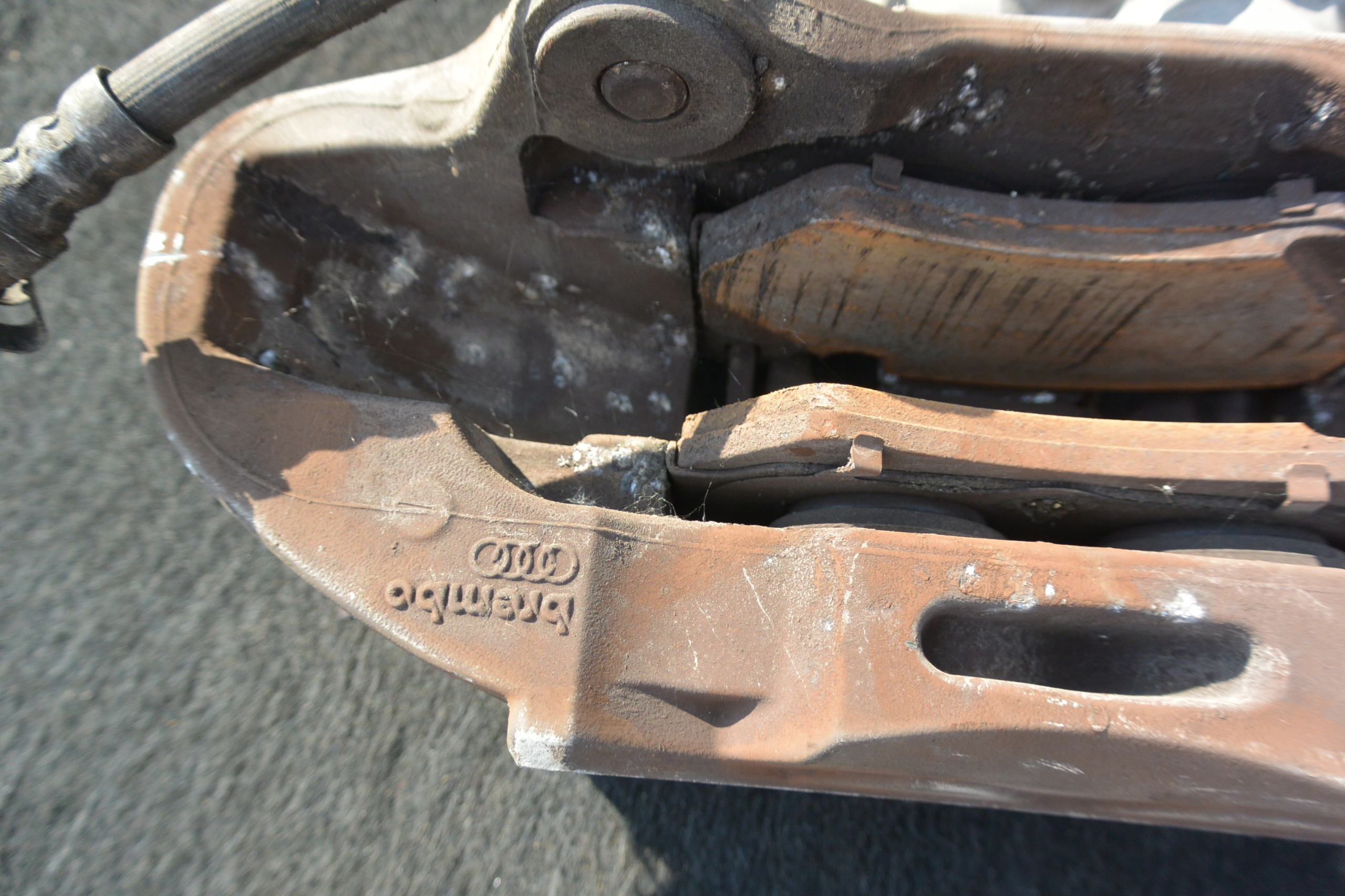 caliper brake left front AUDI Q5 80A 338MM
