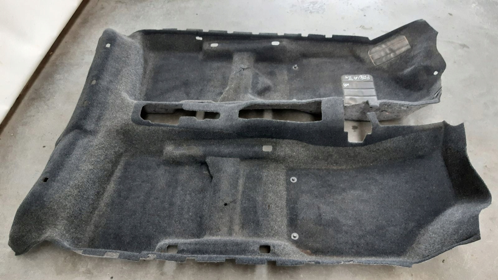 mats floor Skoda Fabia II 1,4 16V