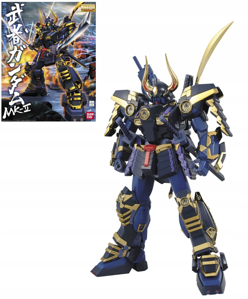 Gundam Model Kit Master Grade Musha Gundam Mk-ii 18CM