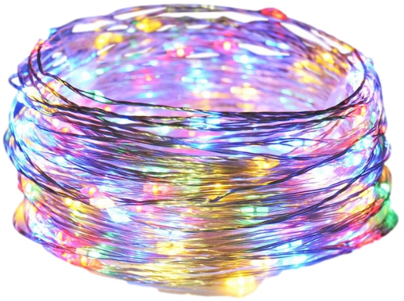 

Lampki Druciki Choinkowe 20 Led Multikolor Baterie