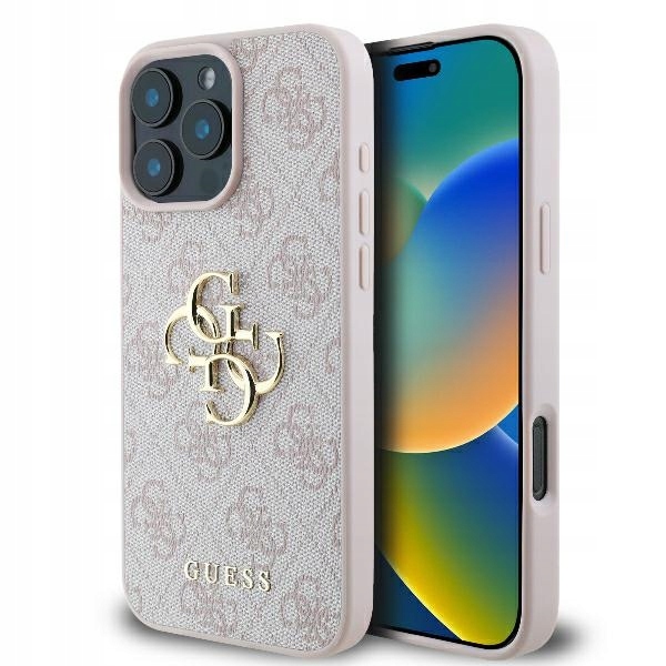 Elegantní obal pouzdro Guess Logo kryt iPhone 16 Pro